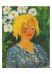 Nolde Emil; Portrait Alvilda , 1921