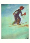 Nolde Emil; Skiläuferin