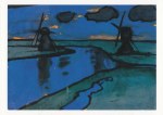 Nolde Emil; "Schwarze Mühlen"