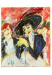 Nolde Emil; "Am Weintisch"