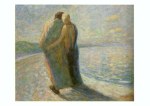 Nolde Emil; "Zwei am Meeresstrand" , 1903