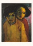 Nolde Emil; Zwei Menschen , 1945