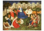 Oberrheinischer Meister; Paradiesgärtlein ca 1400 / 1420