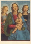 Perugino Pietro; Madonna mit Kind und Heiligen