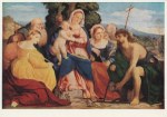 Palma Vecchio Jacopo; Maria mit dem Kinde und Heiligen