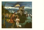 Patinir Joachim, auch de Patinier; Die Taufe Christi