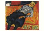 Pechstein Max; Liegendes Mädchen , 1910