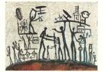 Penck A.R. (eigentl. Ralf Winkler); Weltbild (I) , 1961