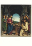 Perugino Pietro; Die Visionen des heiligen Bernhard , ca. 1490/94