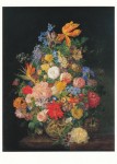 Petter Franz Xaver; Ein Blumenstrauss in einer Vase , 1845