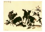 Picasso Pablo; Corrida , 7.2.1957 , V