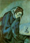 Picasso Pablo; Eingeschlafene Trinkerin , 1902
