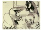 Picasso Pablo; Liegender Akt , 1969