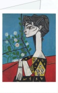 Picasso Pablo; Madame Z (Jacqueline with Flowers) , 1954
