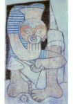Picasso Pablo; Der Mann, der Seeigel verschluckt , 1946