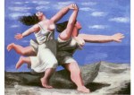 Picasso Pablo; Zwei rennende Frauen am Strand , 1922
