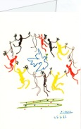 Picasso Pablo; Ronde de la Jeunesse, 25 juillet 1961 (1961)