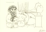 Picasso Pablo; Die Ruhepause des Bildhauers , 1933
