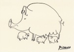 Picasso Pablo; Das Schwein , 1952
