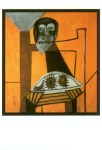 Picasso Pablo; Stilleben mit Eule u. Seeigeln , 1946