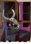 Picasso Pablo; Stilleben mit Stierschädel , 1942
