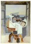 Picasso Pablo; Tisch vor offenem Fenster , 1919