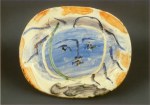 Picasso Pablo; Wandteller mit Frau mit zerzaustem Haar , 1947