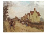 Pissarro Camille; Straße in Upper Norwood , 1871