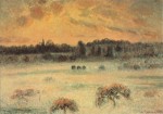 Pissarro Camille; Winterlandschaft