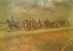 Pock Alexander; Berittene Artillerie