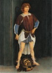 Pollaiuolo Antonio - auch Veneziano; David als Sieger , ca. 1456/70