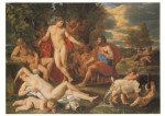 Poussin Nicolas; Midas und Bacchus