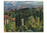Purrmann Hans; Florenz von der Villa Romana aus gesehen , 1940