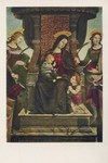 Raphael (Raffaele Santi); Thronende Madonna mit Kind und Heiligen
