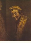 Rembrandt Harmensz. van Rijn; Lachendes Selbstbildnis