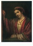 Rembrandt Harmensz. van Rijn; Hendrikje Stoffels am Fenster