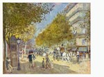 Renoir Pierre-Auguste; Boulevard im Frühling