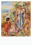 Renoir Pierre-Auguste; Mädchen im Freien