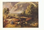 Rubens Peter Paul; Landschaft mit Regenbogen