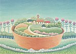 Rabuzin Ivan; Landschaft in einer Schüssel
