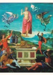 Raphael (Raffaele Santi); Auferstehung Christi , um 1499