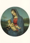 Raphael (Raffaele Santi); Madonna Conestabile , um 1502/03