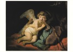 Rembrandt Harmensz. van Rijn; Amor mit Seifenblasen , 1634
