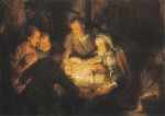 Rembrandt Harmensz. van Rijn; Die Anbetung der Könige (Ausschnitt) , 1646