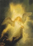 Rembrandt Harmensz. van Rijn; Auferstehung Christi , Ausschnitt Engel , 1636/37