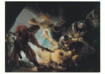 Rembrandt Harmensz. van Rijn; Die Blendung Simsons (oder: Der Triumph der Dalila) , 1636