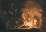Rembrandt Harmensz. van Rijn; Christ's entombment