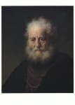 Rembrandt Harmensz. van Rijn; Büste eines Greises mit goldener Kette , ca. 1632