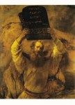Rembrandt Harmensz. van Rijn; Moses zerschmettert die Gesetzestafeln , 1659