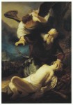 Rembrandt Harmensz. van Rijn; Die Opferung Isaaks , 1636